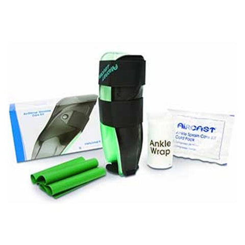 DJO, Inc Care Kit Sprain Aircast Air-Stirrup Ank Plastic White Sz Medium 9" Universal Each - 02EK