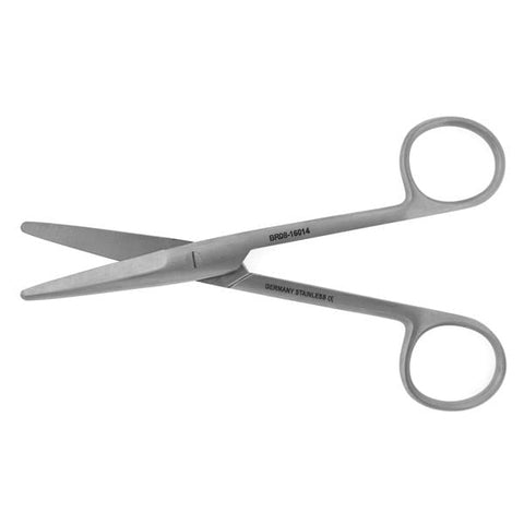 Hermann Medizentechnik Scissors Mayo 5-1/2" Straight Stainless Steel Each - BR08-16014