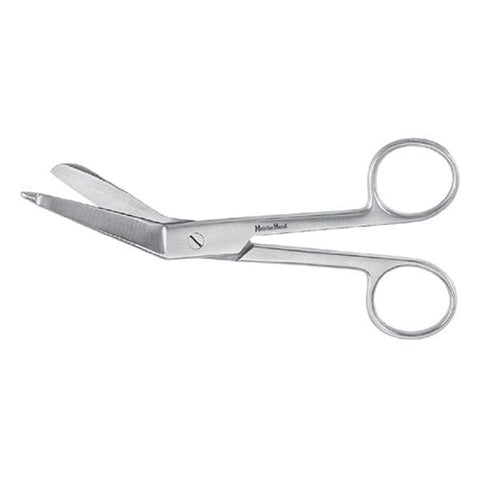 Miltex Scissors Bandage Lister Meister-Hand 5-1/2" Blunt Straight Stainless Steel Each - Integra Miltex - MH5-514