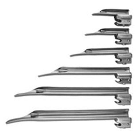 SunMed Blade Fiber Optic Laryngoscope Greenline Newborn Size 0 Each - 5-5273-00