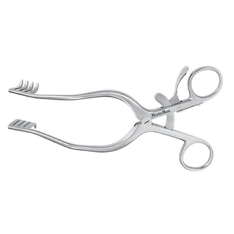 Miltex Retractor Adson Meister-Hand 7-1/2" 3/4x3/4" Angled Arm 4x4 Teeth SS Each - Integra Miltex - MH11-702