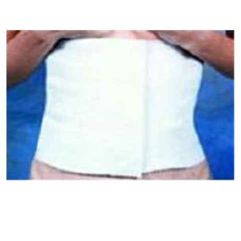 ES Medical Binder Compression Deluxe Abdominal Cotton-Like Wht Size 9" 2X-Large/3X-Large Each - PP23C