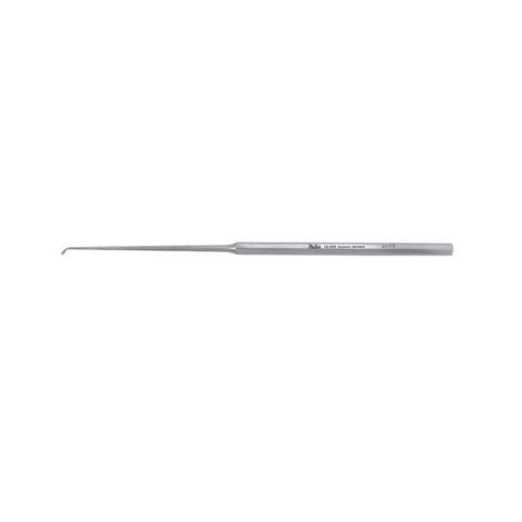 Miltex Curette Knife Rosen 6" 2mm Blade/45 Degree Angled Up Stainless Steel Reusable Each - Integra Miltex - 19-505