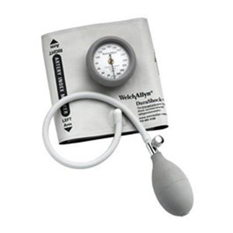 Welch Sphygmomanometer Anrd DuraShock Bronze Series Sm Adlt 10 Arm 300mmHg Gry/Blk Each - Allyn - DS44-10