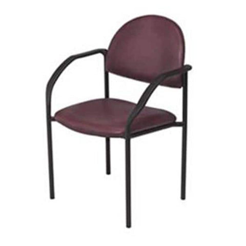 Brewer Company Chair Side 18x18" Steel Frame Sand With Backrest Eachch - 1200-US384