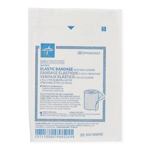Medline Industries Inc Bandage Matrix 2"x5yd Stretch Elastic Self Closure LF Sterile 20/Ca - DYNJ05152LF