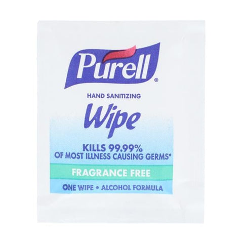 Gojo Industries Inc Sanitizer Hand Wipes Purell 62% Ethyl Alcohol 1000/Ca - 9021-1M