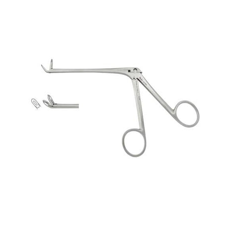 Miltex Forcep Ethmoid Weil-Blakesley 4-17/32" 3.5x10mm Cup 45 Degree Up SS Each - Integra Miltex - 20-606