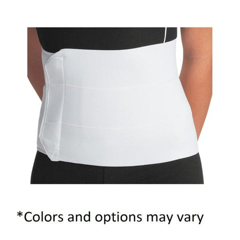 DJO, Inc Binder Compression Procare Abdominal Cotton/Elastic 4Pnl Wht Size 12" Small 6/Pk - 79-99440