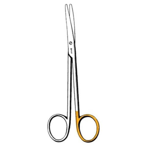 Sklar Instruments Scissors Dissecting Metzenbaum-Lahey Sklarcut 5-3/4" Bl/Bl Micr-Serr Crv SS Each - 15-3570