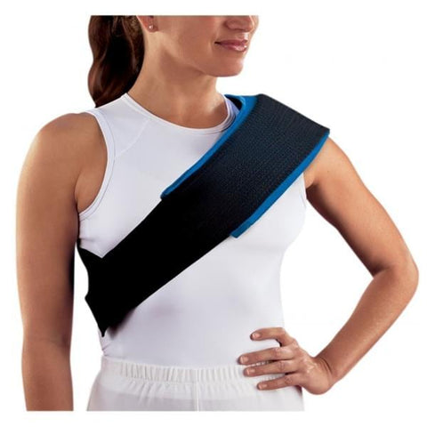 DJO, Inc Wrap Hot/Cold Therapy Shoulder Universal Black Each - 79-97210
