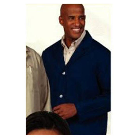 Fashion Seal Lab Coat 65% Polyester / 35% Cotton Unisex Navy Small 41 in Each - 431-S