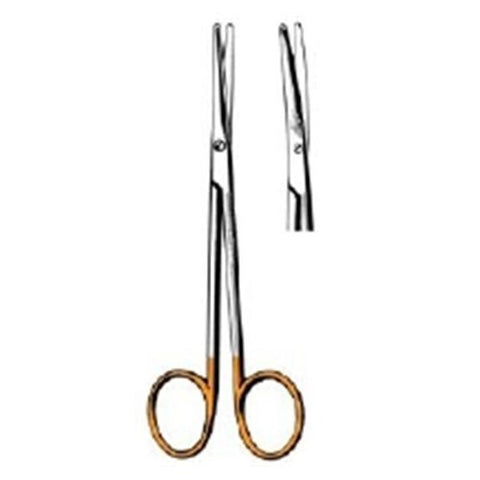 Sklar Instruments Scissors Dissecting Metzenbaum-Lahey Surgi-OR TC 5-3/4" Bl/Bl Smth Crv SS/TC Each - 95-122
