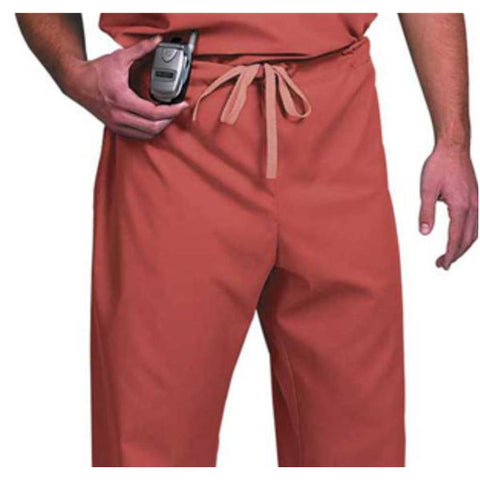 Fashion Seal Scrub Pant Unisex X-Small Salmon Each - 78888-XS