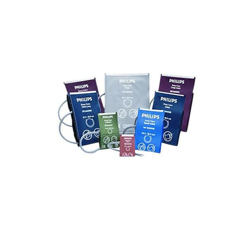 Philips Medical Systems Cuff NIBP Eachsy Care For Monitor 14-21.5mm Pediatric Arm Green Each - M4553B