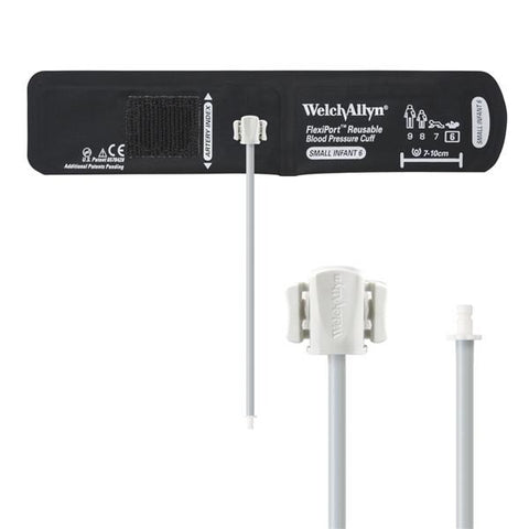 Welch Cuff Blood Pressure FlexiPort 7-10cm Small Infant Size 6 Arm Yellow Eachch - Allyn - REUSE-06-1HP