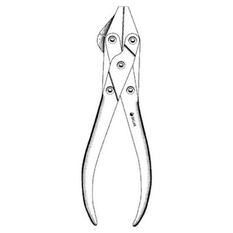 Sklar Instruments Pliers Parallel 7-1/2" Double Action With Side Wire Cutter Each - 40-1727