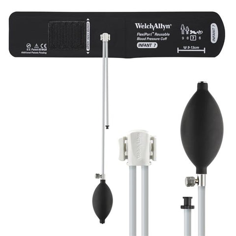 Welch Cuff Blood Pressure FlexiPort 9-13cm Infant Size 7 Arm Orange Eachch - Allyn - REUSE-07-2BV