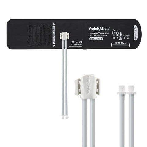Welch Cuff Blood Pressure FlexiPort 12-16cm Small Child Size 8 Arm Pink Eachch - Allyn - REUSE-08-2SC