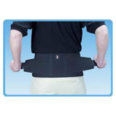 Core Products Belt Industrial CorFit Lumbar Sacral Elastic Black Size X-Large Each - LSB-7500-XL