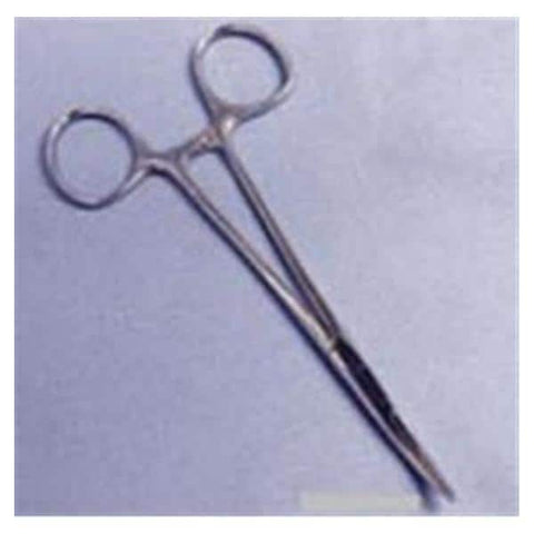 Centurion Medical Products Forcep Hemostatic Mosquito 3-1/2" Curved Stainless Steel Disposable 20/Ca - 67330