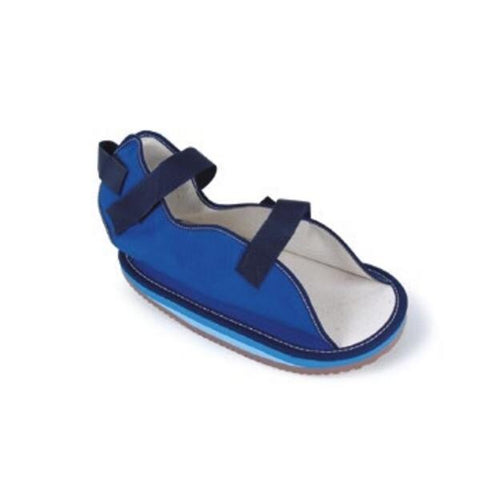 Ossur America Sandal Cast Shoe Canvas Blue Rocker Sole 11-12" Size Large Each - Royce Medical - 308LG
