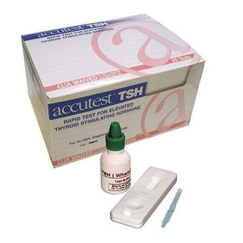 Jant Pharmacal Corp. Accutest TSH: Thyroid Stimulating Hormone Test CLIA Waived 20 Count 20/Bx - MD801