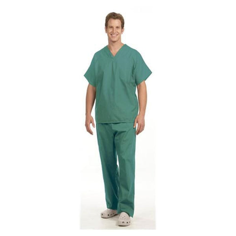 Fashion Seal Shirt Scrub Fashion Seal 7800 Unisex X-Small Jade Green Each - 78000-XS