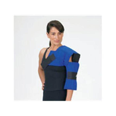 DJO, Inc Wrap Cold Therapy Dura-Kold Shoulder Black/Blue Universal Each - 111000000000