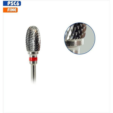 Medicool Bur 3/32" Fine Pear Swiss Carbide Each - PSC6