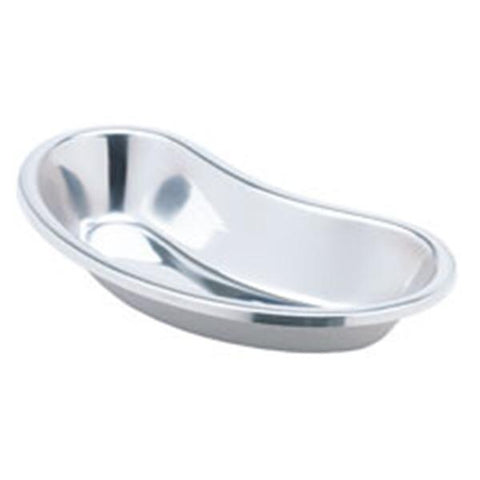 Miltex Basin Emesis 10oz Stainless Steel Kidney 3-3/4x7-7/8" Silver Eachch - Integra Miltex - 3-918