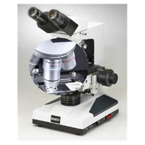 Unico Binocular Microscope 4/10/40/50/100x Objective Each - H607