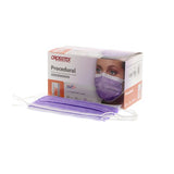 Crosstex International Mask Procedure Maxi-Gard ASTM Level 2 Pleated Lavender Size 50/Bx, 40 BX/CA - GCPLV