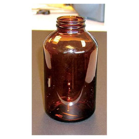 Fisher Scientific Co. Bottle General Purpose Fisherbrand Glass 120mL Amber 24/Case - 02-911-440