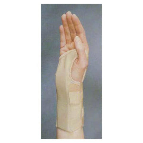 Bird & Cronin Brace Frazer Adult Wrist Cotton/Elastic Black Size 7" 2X-Large Left Each - 0814-4716