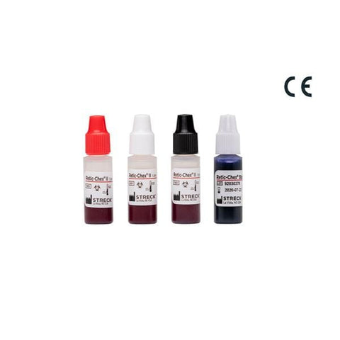 Streck Labs, Inc Retic-Chex II Hematology Reticulocyte Control 4x1mL Each - 285104