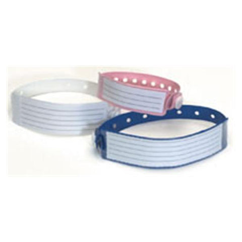 Medline Industries Inc Wristband Identification Vinyl White Adult 250/Box - MDS133037W