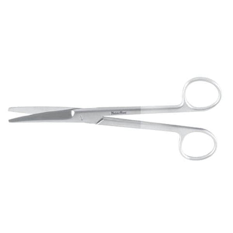 Miltex Scissors Dissecting Mayo Meister-Hand 6-3/4" Beveled Curved Standard TC Each - Integra Miltex - MH5-126TC