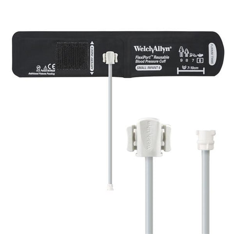 Welch Cuff Blood Pressure FlexiPort 7-10cm Small Infant Size 6 Arm Yellow Eachch - Allyn - REUSE-06-1MQ