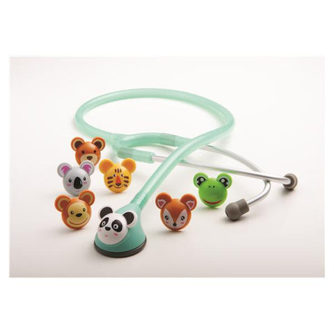 American Diagnostic Corp. Stethoscope Classic Adimals Seafoam Pediatric 22" 1-Head Eachch - 618SF