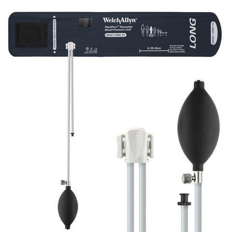 Welch Cuff Blood Pressure FlexiPort 25-34cm Adult Size 11 Arm Long Navy Blue Eachch - Allyn - REUSE-11L-2BV