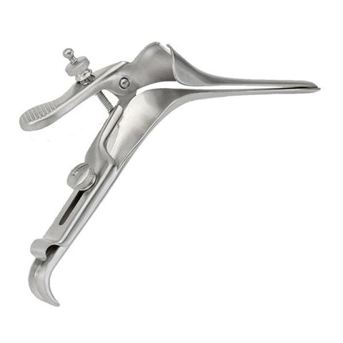 Medgyn Products Inc Speculum Vaginal Pederson 1"x 4-3/4" Large Left Side Open Stainless Steel Each - 030908-LT