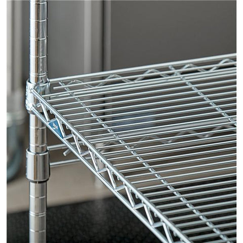 Intermetro Industries Shelf Storage Super Erecta Brite 18x30" Zinc Plated Steel Wire Eachch - 1830BR