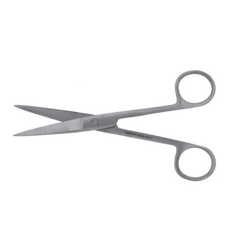 BR Surgical, LLC Scissors Operating 4-1/2" Sharp/Sharp Smooth Straight Stainless Steel Eachch - BR08-12011