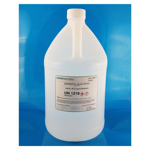 Astral Diagnostics Isopropyl Alcohol Reagent Plastic 70% Clear 1gal Bottle 1/Ga - 3383-G