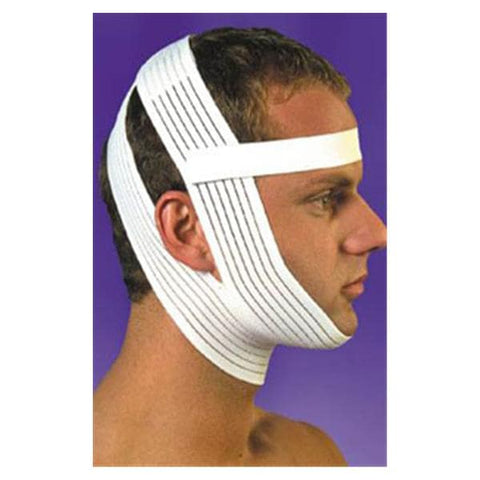 Summit Medical Band Compression Split Eachr Facial White Size One Size Fits All Universal Each - V-210S