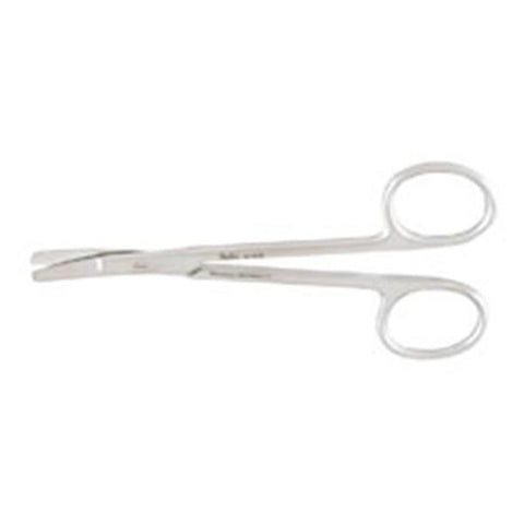 Miltex Scissors Surgical Cottle 6-1/2" Blunt/Blunt Bulldog Slight Curve SS Each - Integra Miltex - 21-612
