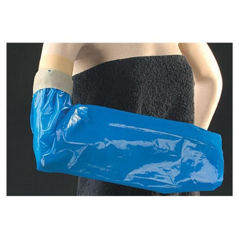 Trademark Corp Cover Cast & Bandage ShowerSafe Waterproof 10x30" Adult Arm Blue Size Large Eachch - 4400L