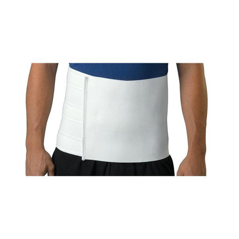 Medline Industries Inc Binder Abdominal Elastic Four Panel White 12" Universal Each - ORT21300