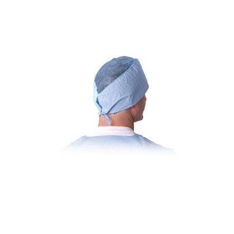 Medline Industries Inc Cap Surgeon Sheer-Guard One Size Fits Most Blue 500/Ca - NON28628